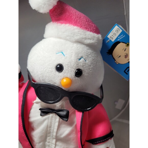 Gemmy Dancing SNOWMAN Gangnam Style Animated Musical Christmas RARE 2013 - Picture 3 of 8